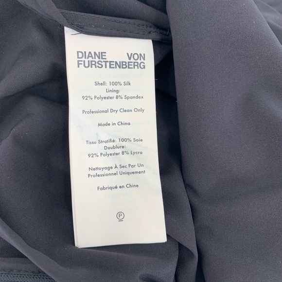 DVF Diane von Furstenberg Natalia Arizona Chevron fringe halter dress new 00 - Picture 7 of 7